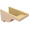 Ekena Millwork 9"W x 18"D x 9"H Wide Newport Rough Cedar Woodgrain TimberThane Corbel, Primed Tan CORUR09X18X09NEWRCPR - alternate 3